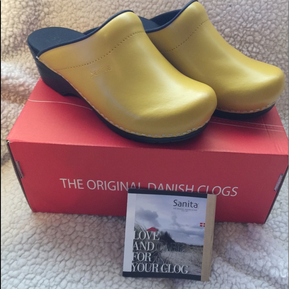 Sanita Original Sonja Open Back Clogs EU 7